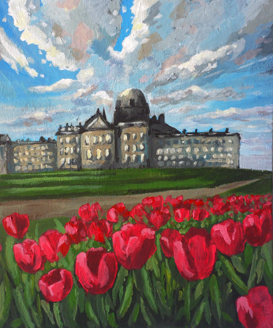 Castle Howard in Tulip Season