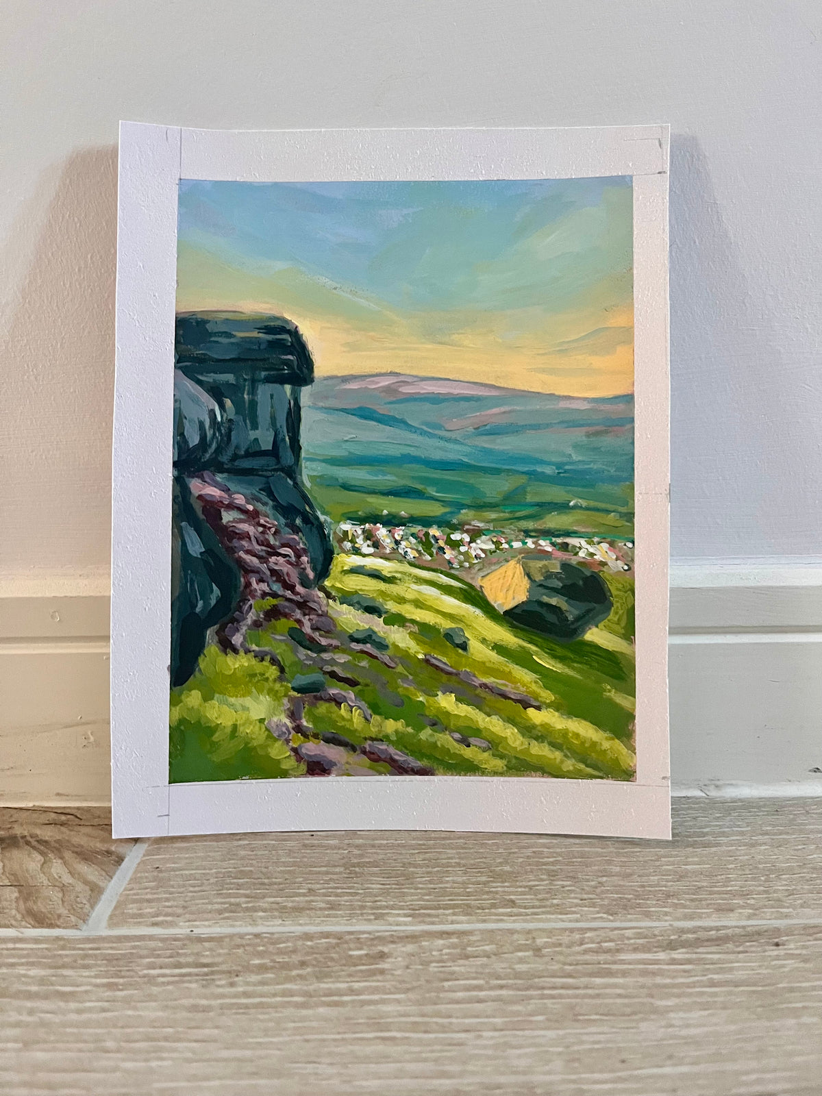 Ilkley Moor (original, paper)