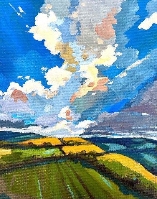 Light over the Fields