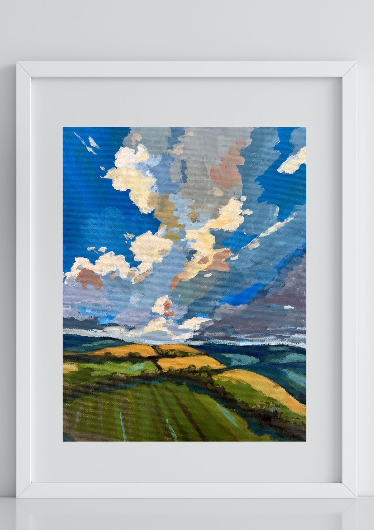 Light over the Fields (original)
