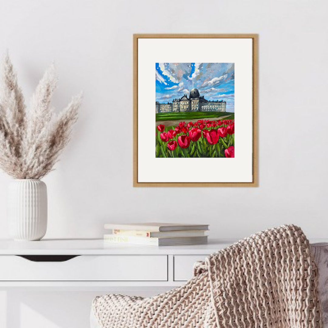 Castle Howard in Tulip Season
