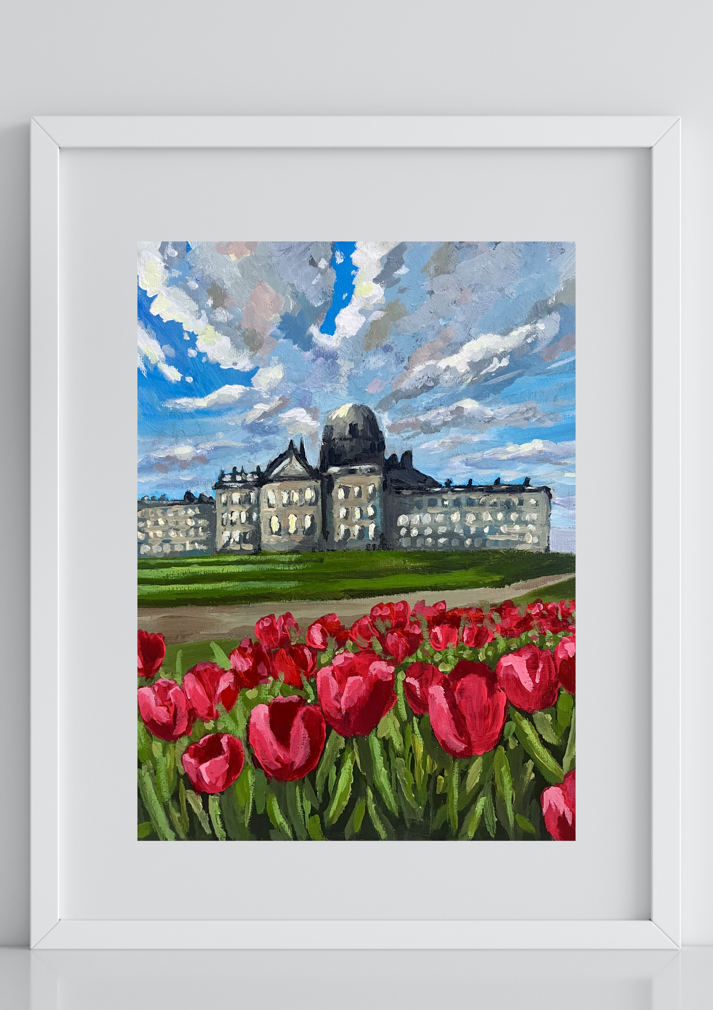 Castle Howard in Tulip Season