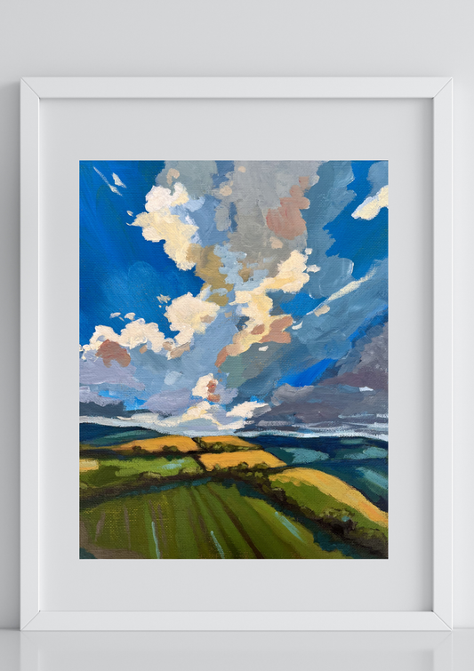 Light over the Fields
