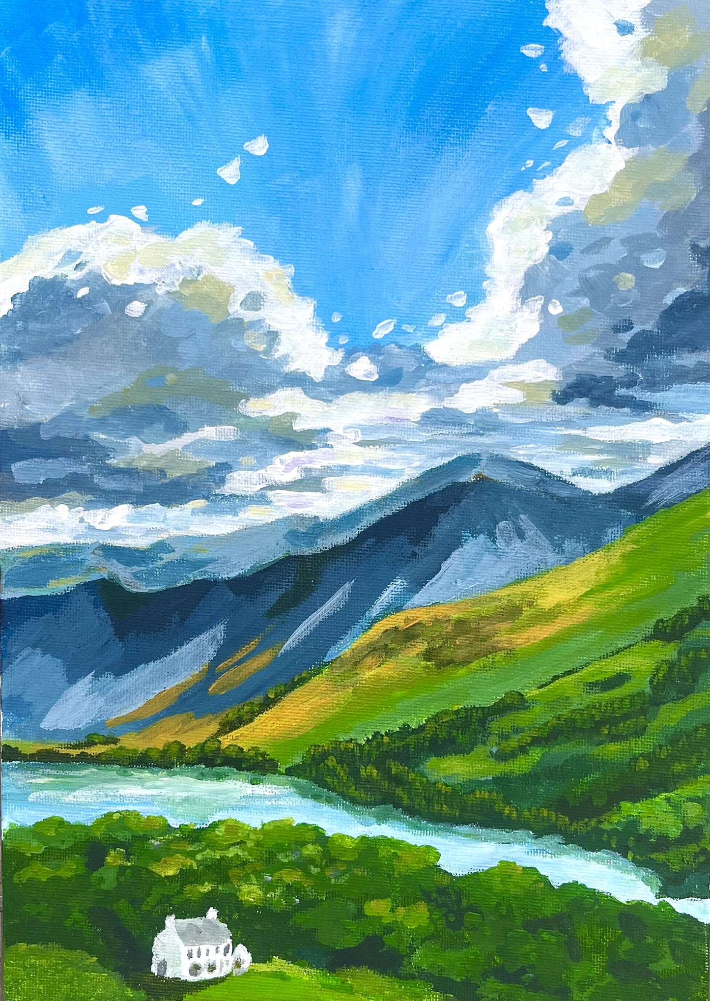View Across Lake Buttermere